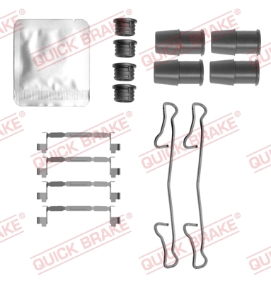 Accessory Kit, disc brake pad